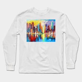 Evening New York Long Sleeve T-Shirt